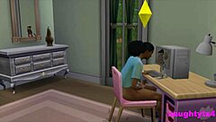 What happens when a girl catches her futa roommate masturbating and ends up with a wild assfucking punishment?