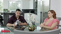 i feel this curvy babe sitting her juicy ass on big throbbing cock riding until stars appear