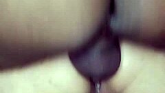 My lover fucked my ass so hard I was shitting while my cuckold filmed!