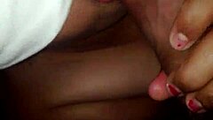 Blindfolded Woman Delivers Intense Oral Pleasure