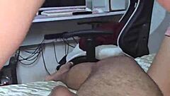 Masturbation With Abundant Cumshot From Sailor Girl Hotwife