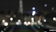 hey, check out this black dude picking up pearl diamond in a seductive 4k outdoor tease?