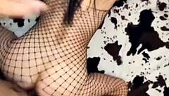 milf in stockings lingerie