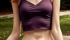 Whoa! Sexy Lingerie Models Pose Barefoot Under Cherry Blossoms!