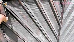 Petite shy college babe takes rough doggystyle and missionary pounding in amateur session.