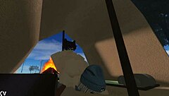 hey, check out this fun session of fucking a fan in roblox style