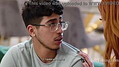 I keep my innocent redhead stepson from turning incel with mature domination and big tits submission