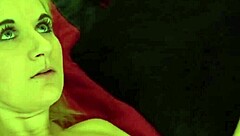 Fifi Foxx teen blonde handjob against wall