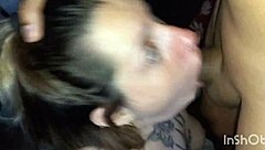 Slut Loves Deepthroat Dick And Cum In Eyes