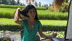 i love getting messy facial in public cafe while eating pasta carbonara with cum on my face