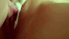 Good morning with erotic early morning lesbian action in the kitchen!