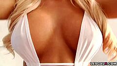 Are you ready for these lesbian blondes jessa rhodes and cali carter to lick asses and share anal orgasms?