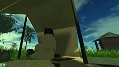 hey, check out this fun session of fucking a fan in roblox style