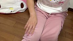 Japanese Amateur Masturbates at 3 AM