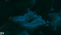 she was lickin my toes like it was some kinda dessert