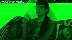 Beth kinky sexy goth domina smoking in green light pt1 hd.