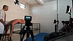 Amateur Milf with Big Tits Films in Abandoned Hospital Ward