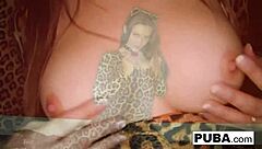 sexy dani daniels explores her tight wet area