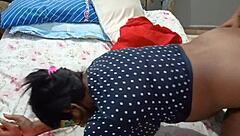 Thrusting deep into the black BBW on Halloween with cumshot explosion!