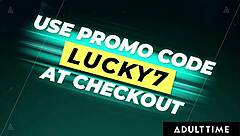 Why does lesbian masseuse Leana Lovings give soldier Blake Blossom such an orgasmic oiled massage with face sitting?