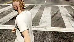 having fun with the buddies and lots of rich moans