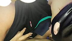 why use a condom when we can share this cock in bi oral sex, real married couple teaching bisex husband to suck?