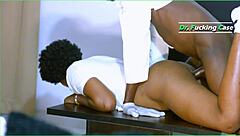 Doctor fucks me hard while I wait for my friend