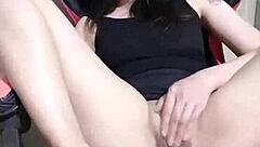 i feel such deep connection watching this beautiful woman explore her solo masturbation behind the scenes.