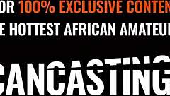 Ebony huge tits railed