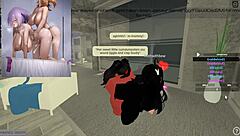 Oh wow, Moth, you're getting drilled so deep by that huge futa cock right now