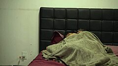 I remember when my friend set up a camera to record us under the blanket at his place