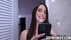 Valentines Surprise Ivy Irelands Hotwife Blowjob Adventure