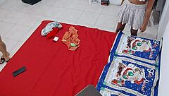 Brunette Babes Prepare For Homemade Scene In European Latina Style