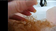 Annie Body Bath Monster Comfy Bubbles with Mature Milf Fingering Hairy Pussy in Close-Up Solo