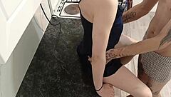 conversational-neutral sexy redhead gets ass fucked with cum on ass in homemade video