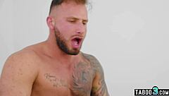 massive titted mature bianca beauchamp convincing guy with monster cock blowjob!