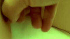 Wife explores anal fingering. She teases with masturbation in intimate session.