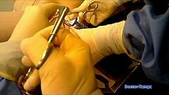 dr tampa conducts tampa university entrance physical on petite blonde stacy shepard in nurse fetish scene