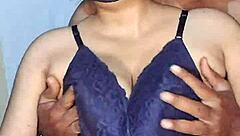 big natural tits chubby indian housewife with saggy boobs and hairy wet pussy moaning close up