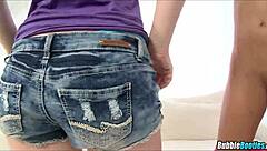 Pretty Blonde Girls Show Off Amazing Big Ass Bubble Butt Sensations 😍