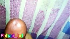 Horny desi bangla lover unleashes massive cumshot from big dick in private session