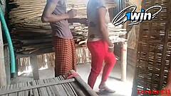 Watch this Bangladeshi village wife get fucked hard outdoors in doggystyle and missionary by her horny lover now!