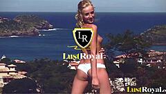 Skinny cute brunette in leggings bends over for thick monster cock deepthroat and doggystyle pussy fingering?