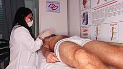 Why Does the Nurse and Esthetician Watch the Patient's Erection So Intently?