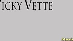 Anal expert Dr. Maxine analyzes Vicky Vette's tight butthole in a professional session