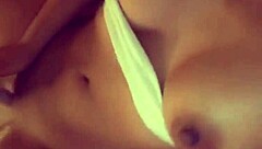 hey check out latina demi rouge shoving that vibrator super deep into her shaved big ass pussy