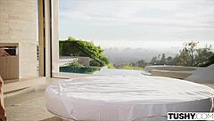 Tight Blonde Dakota Lyn Rides in Cowgirl and Takes Deep Anal Doggystyle with Gaping Finish