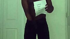 Performing spider crab exercises leading to restricted cum on ass roleplay session three