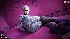 why not dive into goth punk solo anal play with buttplug collection, fingering, and massive gapes?