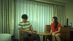 Mature Asian Milf Rides Cowgirl Style After Blowjob and Handjob in Hardcore Scene